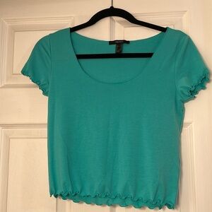 Forever 21 Teal Women's Top